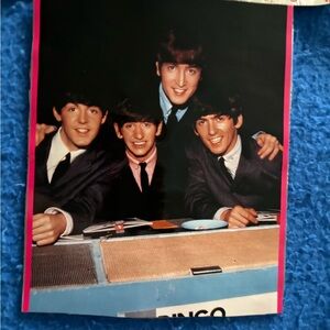 Rare Vintage Beatles Color Photograph